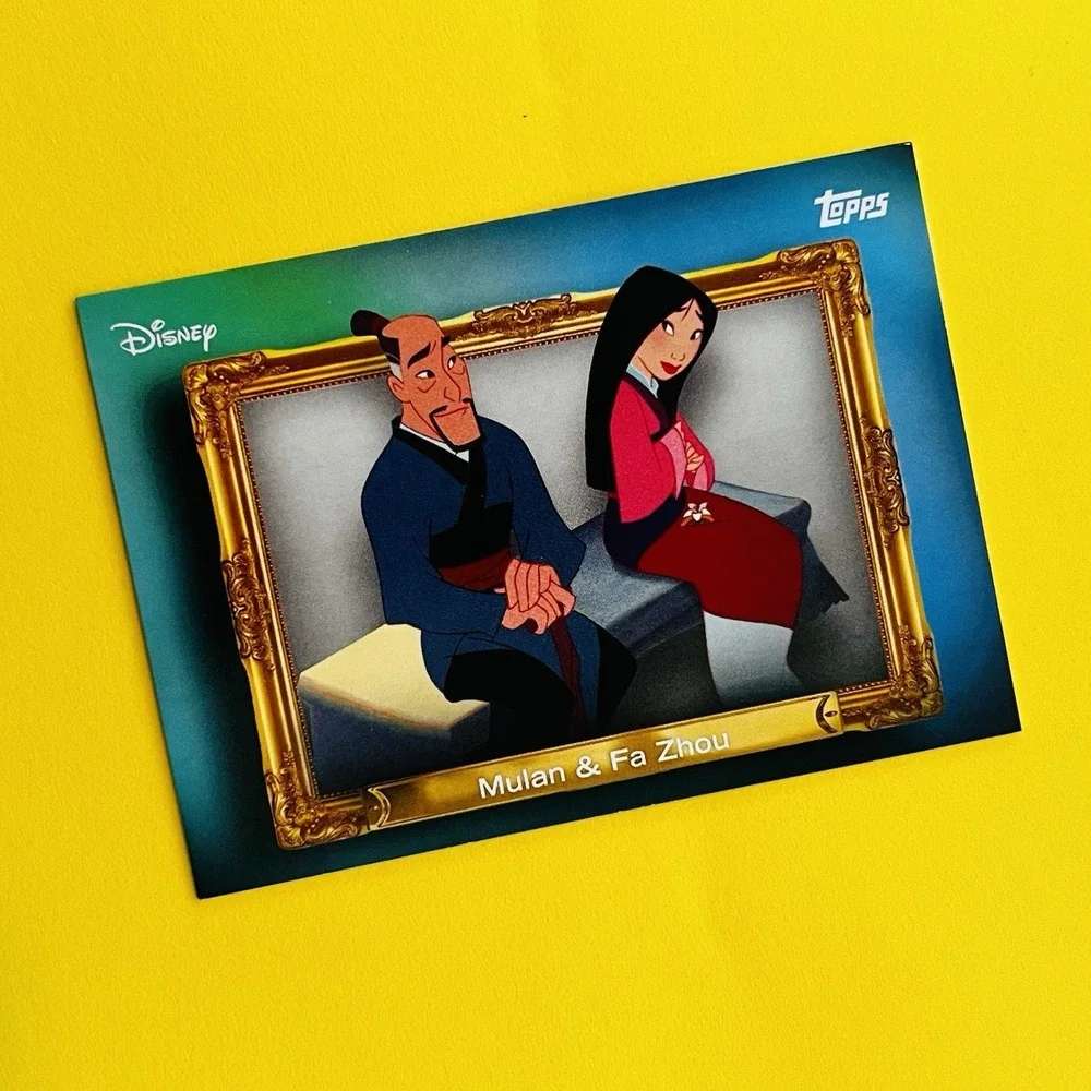 2026 Topps Disney Neon Mulan & Fa Zhou FF-6